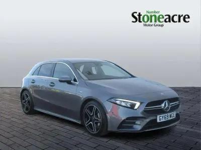 Used Mercedes A35 AMG Executive 302 HP (222 kW) 2020 Grey Hatchback
