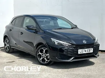 Used MG MG3 Trophy 194 HP (142 kW) 2025 Black Hatchback
