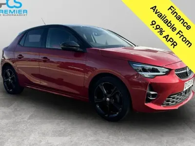 Used Vauxhall Corsa 73 HP (53 kW) 2023 Crimson red (metallic paint) Hatchback