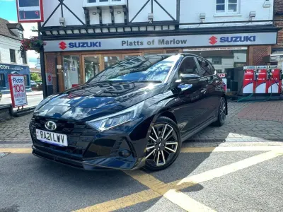 Used Hyundai i20 N Line 2021 Black Hatchback