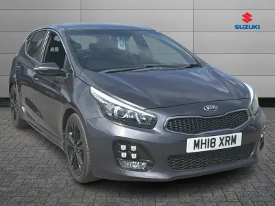Used Kia Ceed GT-Line 118 HP (86 kW) 2018 Silver Hatchback