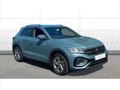Begagnad VW T-Roc Cabriolet R-line 147 HK (108 kW) 2025 Blå SUV