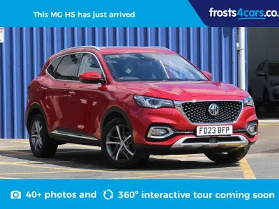 Used MG HS Exclusive 162 HP (119 kW) 2023 Red SUV