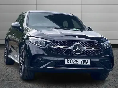 Used Mercedes GLC220 AMG line 217 HP (159 kW) 2025 Obsidian black SUV