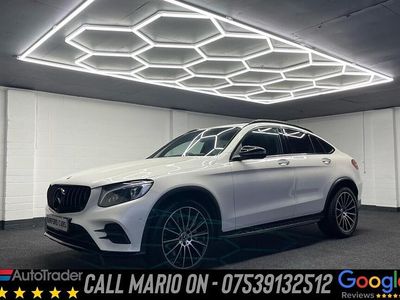 White Used 2017 Mercedes GLC350 AMG line Coupe | £24,990 (Fair price)