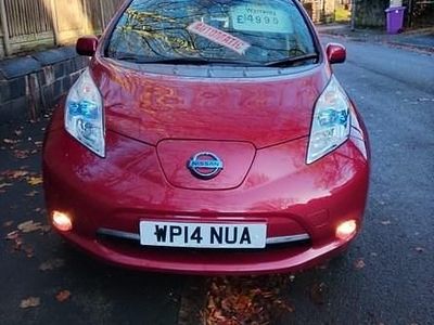 Red Used 2014 Nissan Leaf Tekna Hatchback | £4,995