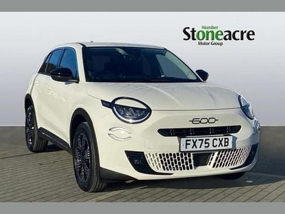 White New 2025 Fiat 600 S SUV | £20,000