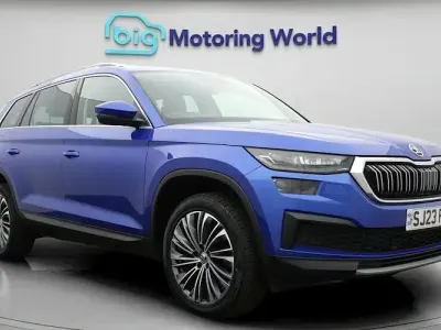 Used Skoda Kodiaq SE L Executive 150 HP (110 kW) 2023 Blue SUV