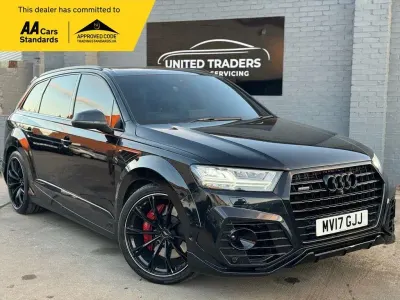 Used Audi SQ7 Advanced Plus 520 HP (382 kW) 2017 Black SUV