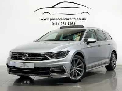 Used VW Passat R-line 190 HP (139 kW) 2017 Silver Estate