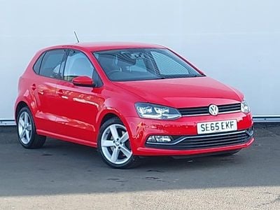 Used VW Polo SEL 110 HP (80 kW) 2015 Red Hatchback