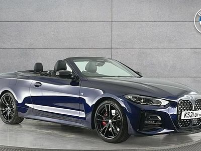 Used BMW 420 M Sport 192 HP (141 kW) 2021 Blue Cabriolet