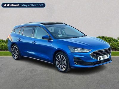 Blue Used 2024 Ford Focus Titanium X Estate | £21,790 (A bit pricey)