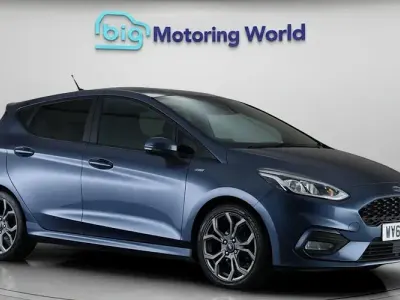 Used Ford Fiesta ST-Line 101 HP (74 kW) 2019 Blue Hatchback