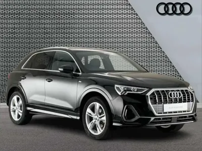 Used Audi Q3 S-Line 150 HP (110 kW) 2023 Black SUV