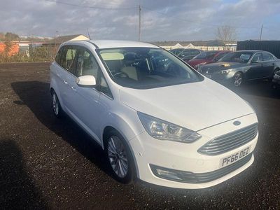 Usado Ford Grand C-Max Titanium 120 HP (88 kW) 2016 Branco Monovolume