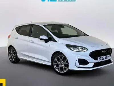 Used Ford Fiesta ST-Line 125 HP (91 kW) 2022 White Hatchback