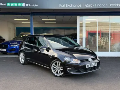 Used VW Golf VII GT 2016 Black Hatchback
