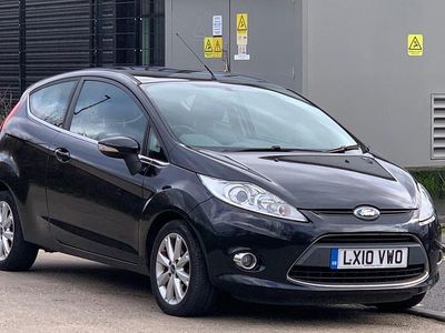 Used Ford Fiesta Zetec 2010 Black Hatchback