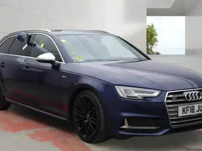 Used Audi S4 350 HP (257 kW) 2018 Blue Estate