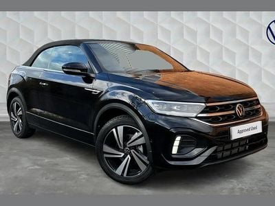 Used VW T-Roc Cabriolet R-line 147 HP (108 kW) 2025 Black Cabriolet