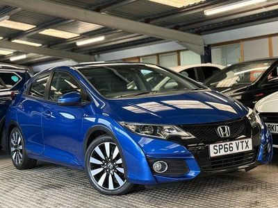 Used Honda Civic SE Plus 142 HP (104 kW) 2016 Blue Hatchback