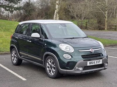 Used Fiat 500L Trekking 2014 Green/white MPV