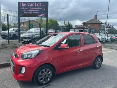 Used Kia Picanto 66 HP (48 kW) 2016 Red Hatchback