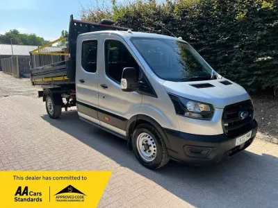 Used Ford Transit S 130 HP (95 kW) 2022 Silver Van