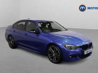 Begagnad BMW 320 M Sport 190 HK (139 kW) 2018 Blå Sedan