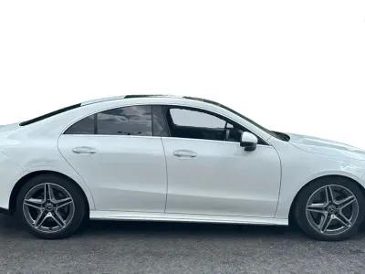 Used Mercedes CLA220 AMG Line Premium Plus 190 HP (139 kW) 2019 White Coupe