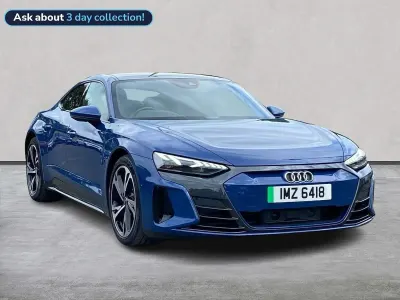 Used Audi e-tron GT quattro Comfort 389 kW (530 HP) 2022 Blue Sedan