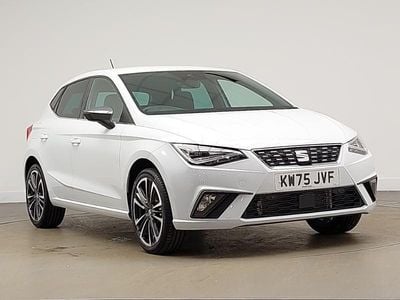 New Seat Ibiza XCELLENCE Lux 115 HP (84 kW) 2025 White Hatchback