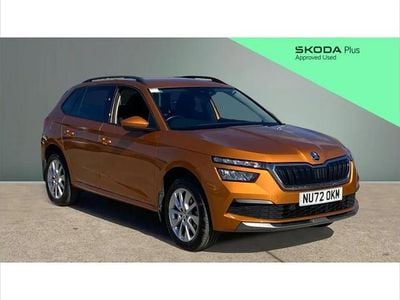 Used Skoda Kamiq SE Drive 110 HP (80 kW) 2022 Orange SUV
