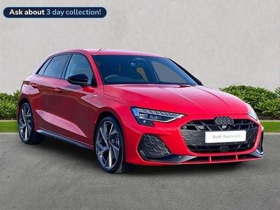 Used Audi A3 Black Edition 147 HP (108 kW) 2025 Red Hatchback