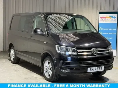 Begagnad VW Transporter Highline 2017 Svart Van
