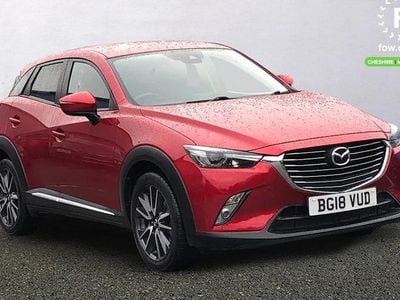 Red Used 2018 Mazda CX-3 Inclusive SUV | £11,799 (Fair price)