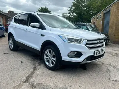 Used Ford Kuga Titanium 150 HP (110 kW) 2018 White SUV