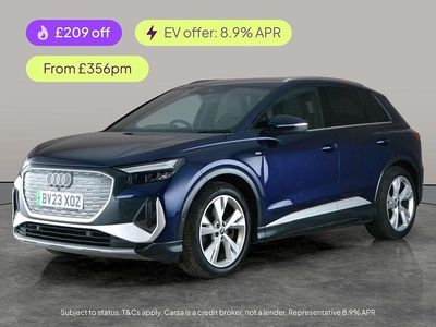 Used Audi Q4 e-tron S-Line 150 kW (204 HP) 2023 Blue SUV