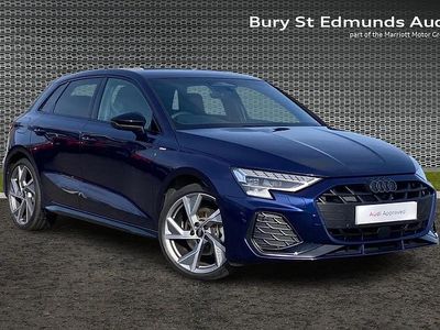 Used Audi A3 Black Edition 147 HP (108 kW) 2025 Blue Hatchback