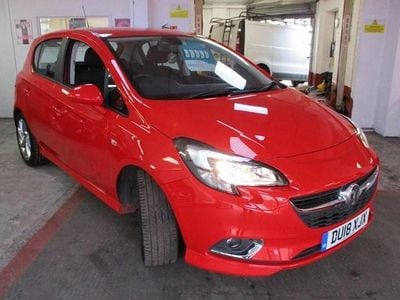 Used Vauxhall Corsa SRi 90 HP (66 kW) 2018 Red Hatchback