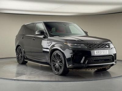 Santorini black Used 2021 Land Rover Range Rover Sport Autobiography Dynamic SUV | £38,200 (Fair price)