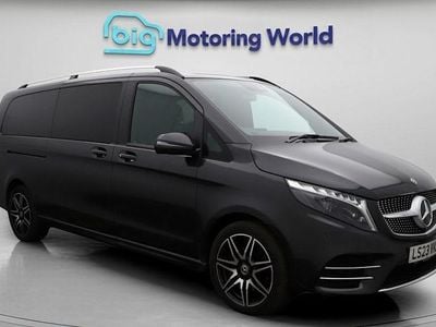 Grey Used 2023 Mercedes V300 AMG line MPV | £53,300 (Fair price)