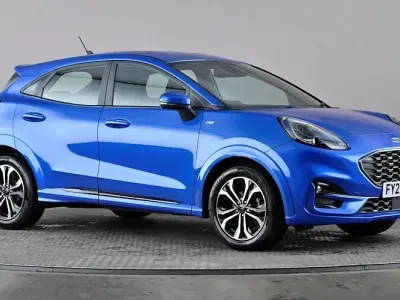 Usado Ford Puma ST-Line 125 CV (91 kW) 2022 Azul SUV