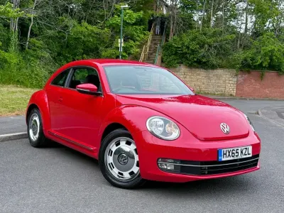 Used VW Beetle Design 150 HP (110 kW) 2015 Red Hatchback