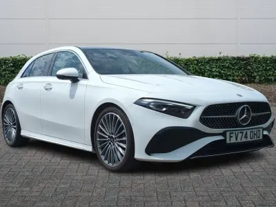 Used Mercedes A180 AMG Line Premium Plus 2024 Polar white Hatchback