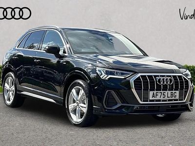 Used Audi Q3 S-Line 150 HP (110 kW) 2025 Black SUV