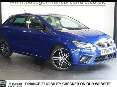 Used Seat Ibiza FR Sport 95 HP (69 kW) 2019 Blue Hatchback