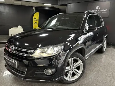 Used VW Tiguan R-line Edition 150 HP (110 kW) 2016 Black SUV