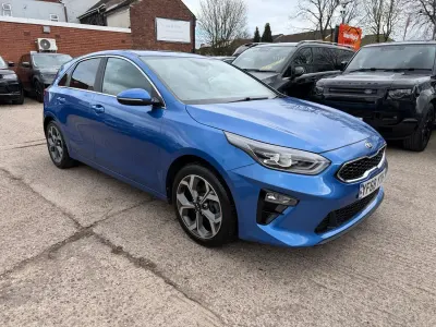 Used Kia Ceed 140 HP (102 kW) 2018 Blue Hatchback
